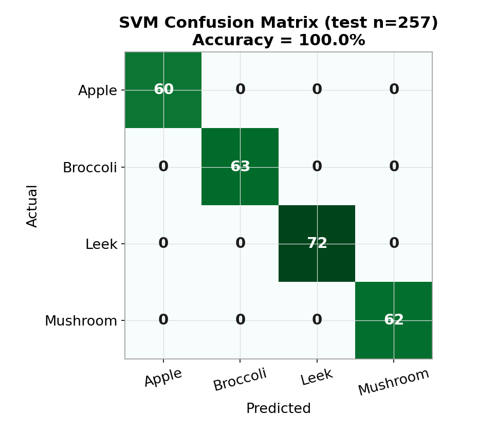 confusion matrix